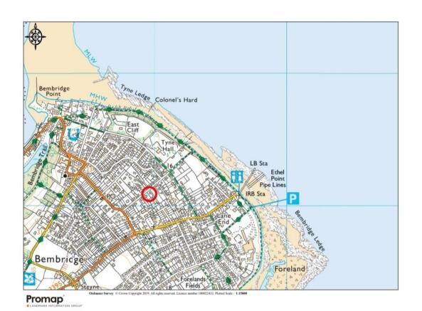 Brae Lodge Location Map