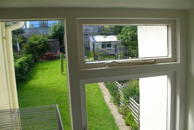 view rear garden