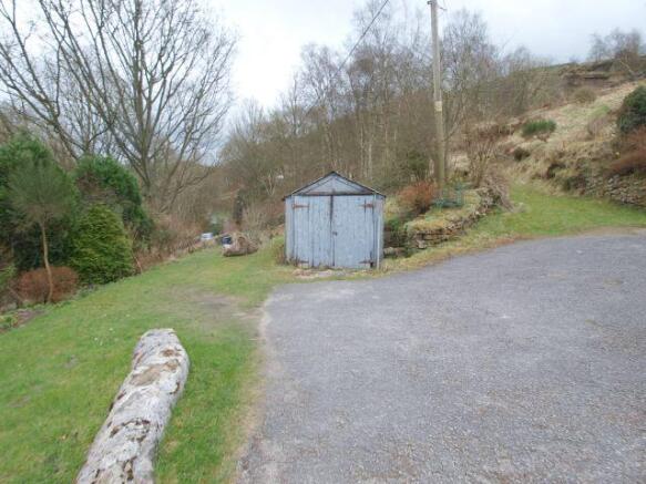 garage on separate plot