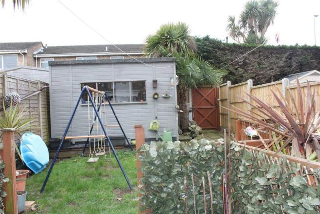 Rear garden