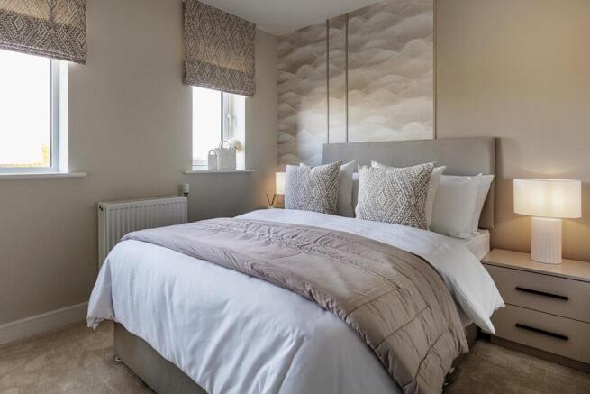 The Ashenford has 2 double bedrooms