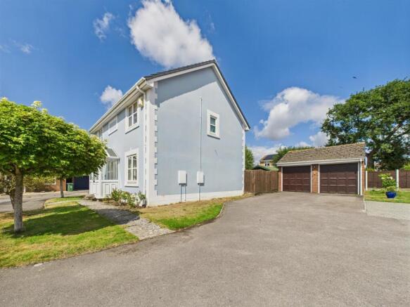 Side Aspect & Double Garage