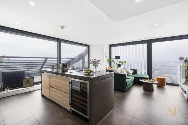 Open plan reception