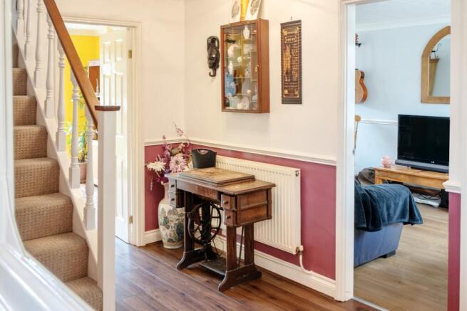 Hallway view from mirror 