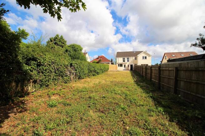 Rear garden