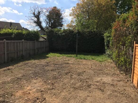 Rear garden