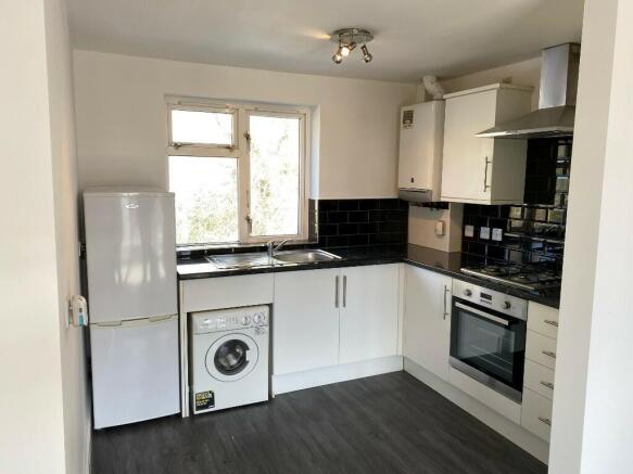 Kitchen with Fridge 