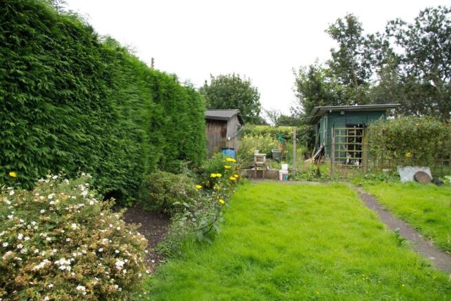 Rear garden