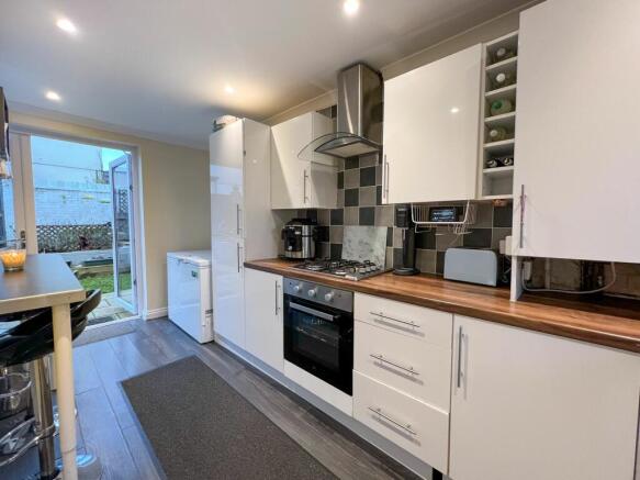 Kitchen leading into Garden