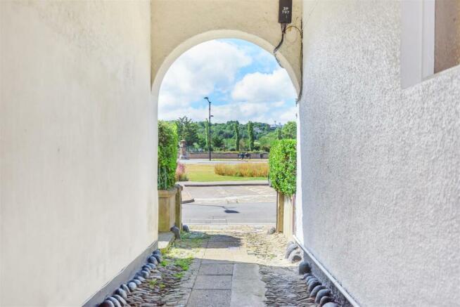 Archway view to River
