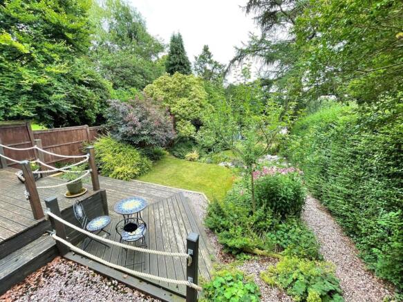 Rear garden