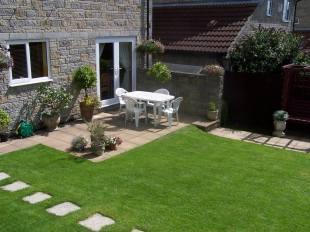 Rear garden