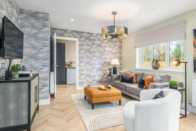 5 bedroom home for sale | kitchen, dining and family area | cala homes