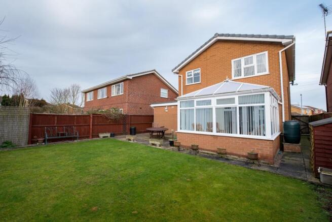 Enclosed rear garden