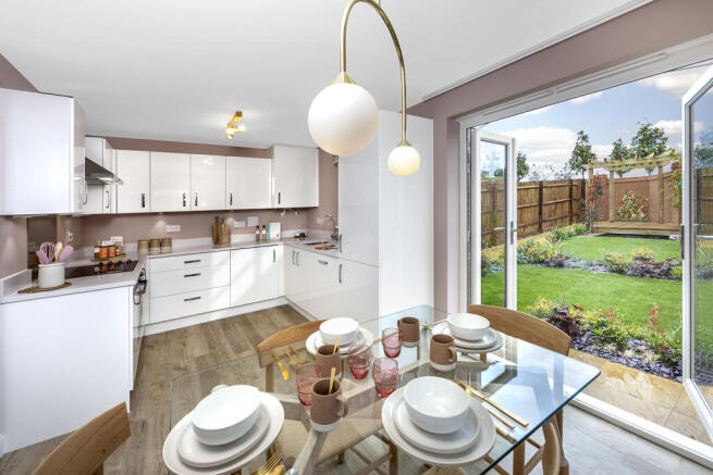 kitchen area 3 bedroom moresby home