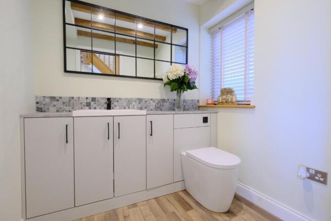 Downstairs cloakroom
