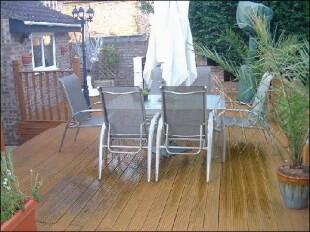 patio area