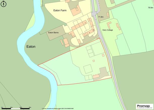 Location Plan Eaton Barn