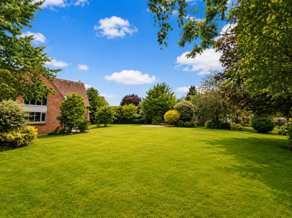 Generous Rear Garden