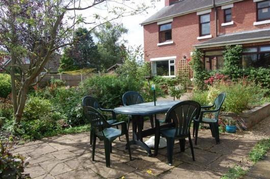 Rear garden