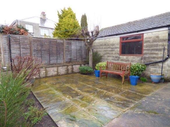 Rear garden