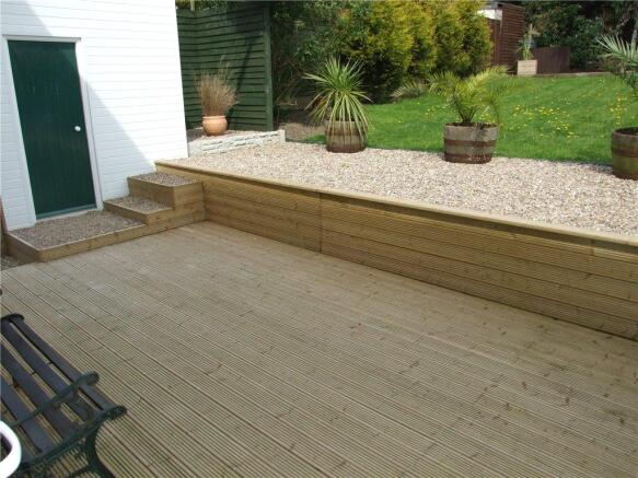 Rear Patio
