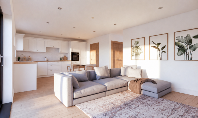 Kitchen & Living