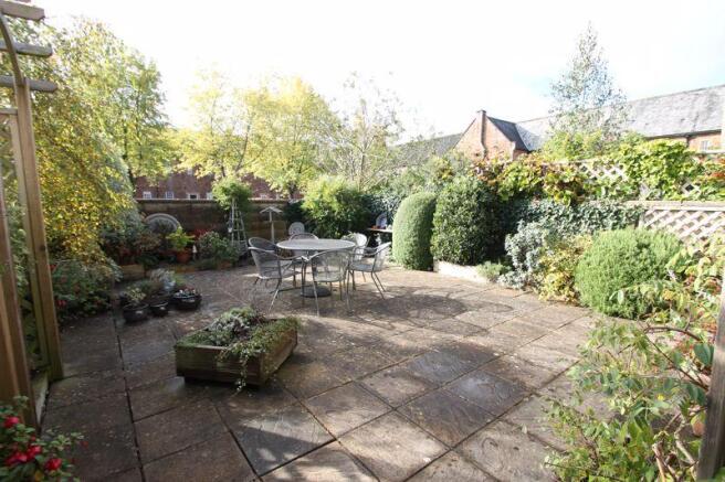 Rear garden