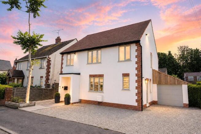 Sunset View Of Front