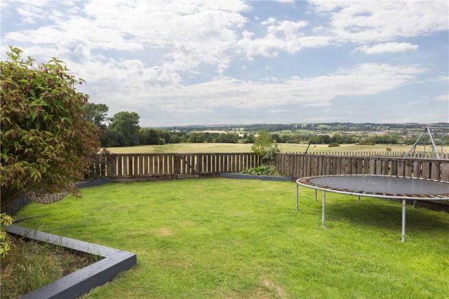 Rear Garden and View
