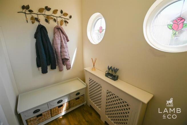 ENTRANCE PORCH: