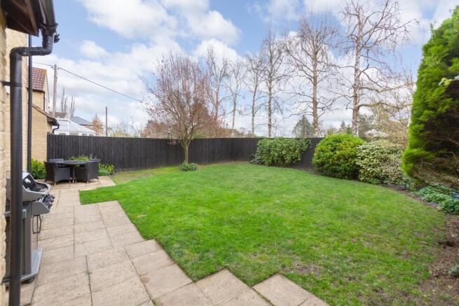 Rear garden