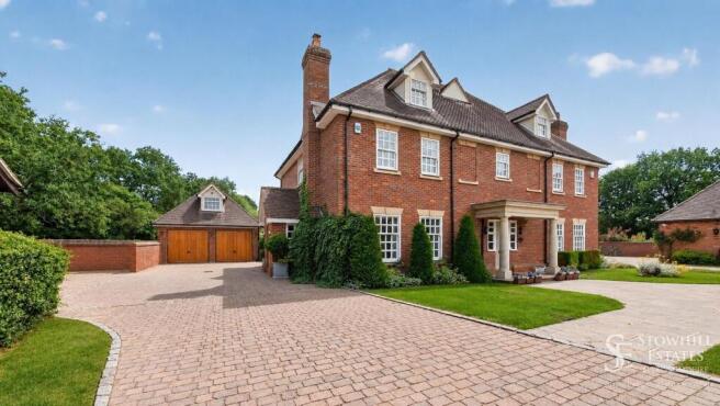 Front of house + garden