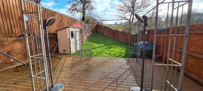 Rear garden