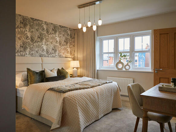 Luxury master bedroom with en-suite