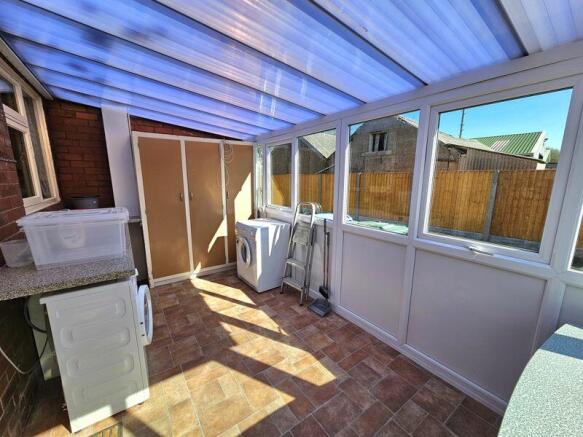Rear Porch / Utility