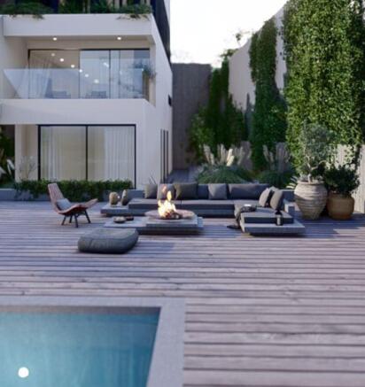 Garden Area -...