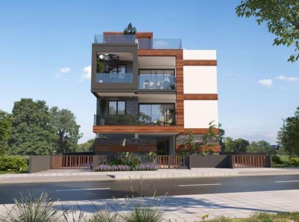 Front of Apartments