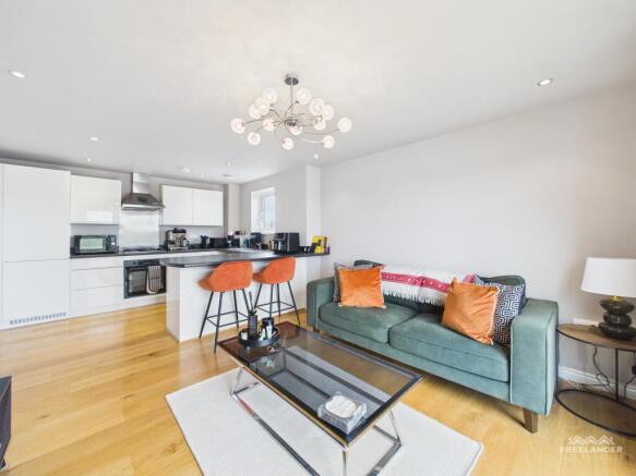 living space kitchen