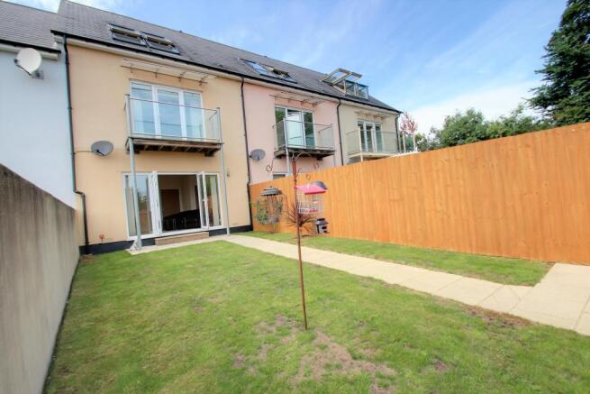 Rear of house