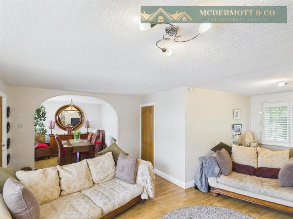 Living room/Dining area - open plan