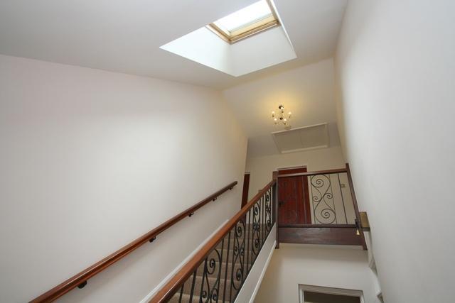 Vaulted Hallway