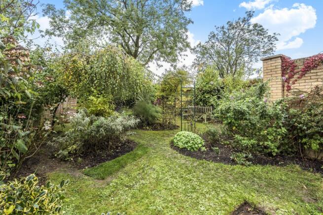 South facing rear garden