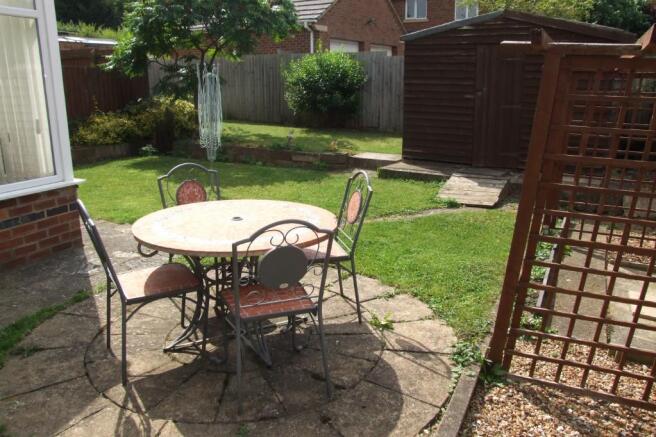 Rear garden