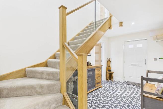 Welcome guests into this stunning entrance hall