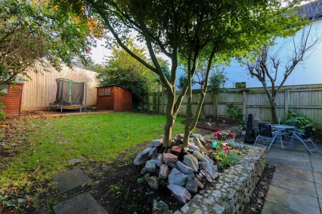 Rear garden