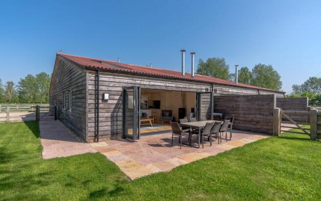 Rear terrace