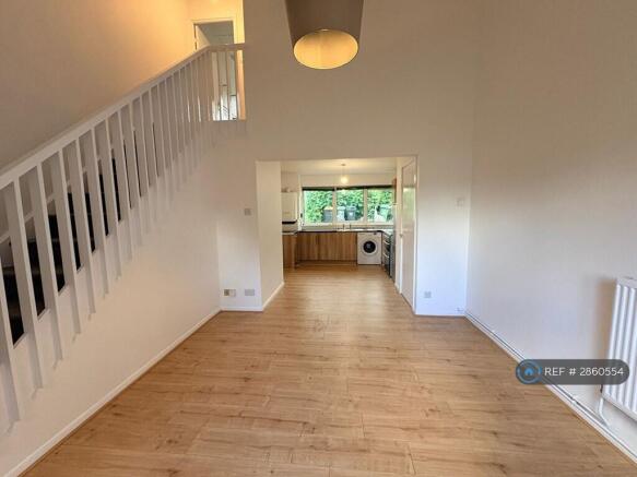 Living Room With Stairs