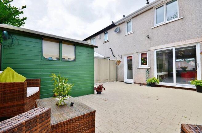 Rear garden