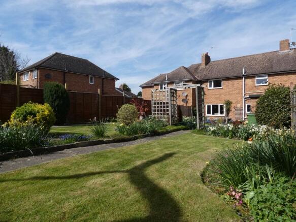 south facing garden